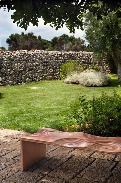 Casamania & Horm Садовая скамейка Окуме Ripples sun-id-1368656 - Вид №6