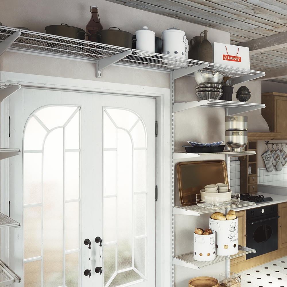 Стойка , 160x23x26 мм, белый LJPS0452 Public Steel Россия  - Вид №2