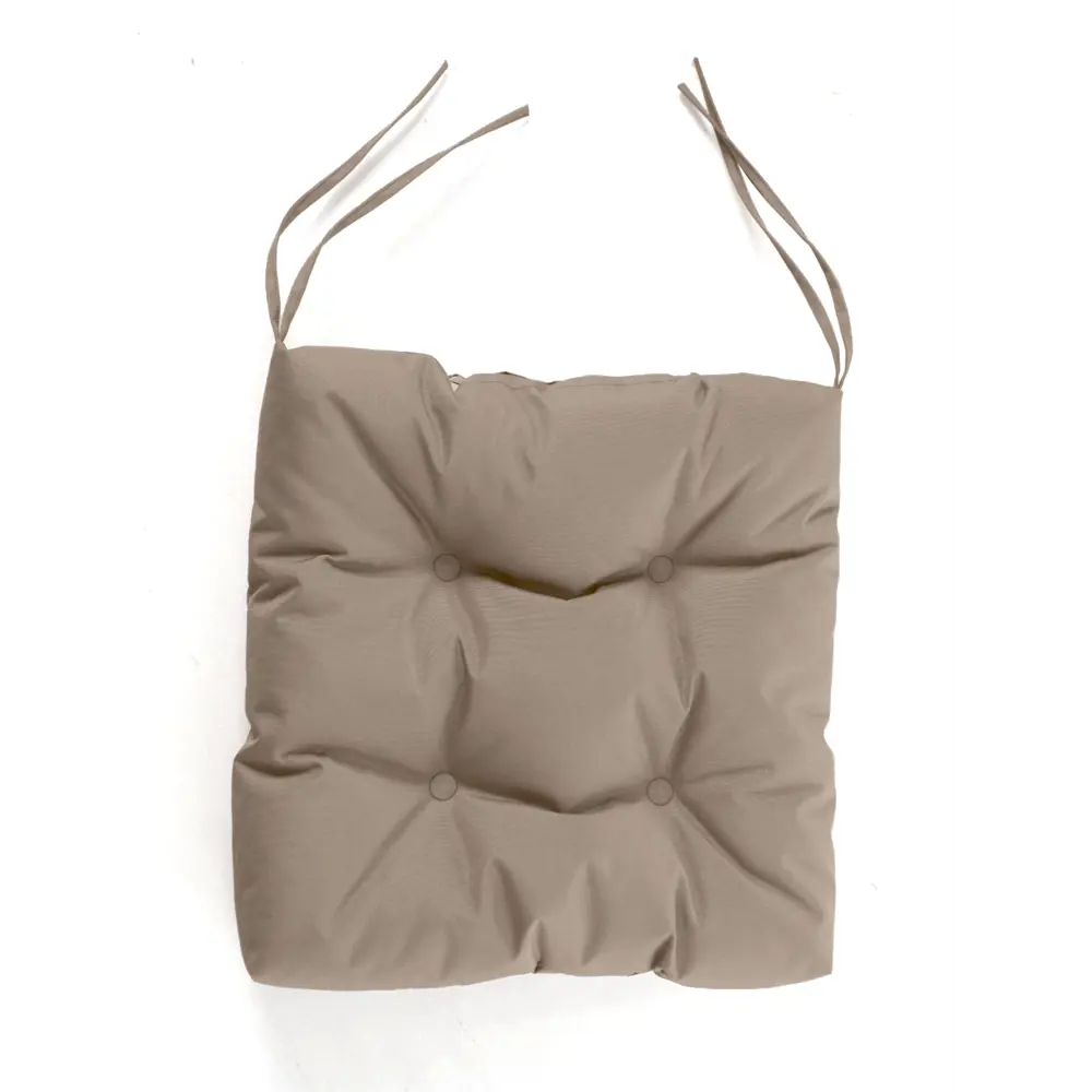 Подушка для кресла Дачные посиделки 40x40 см бежевая Santreyd STLM-2026336