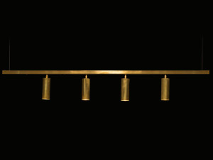 Латунный светодиодный подвесной светильник