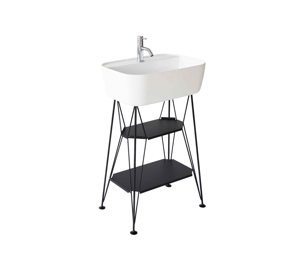 comp_EXLAVGUSVASNE Напольная раковина стоящая прямоугольная Ex.T  - Вид №1