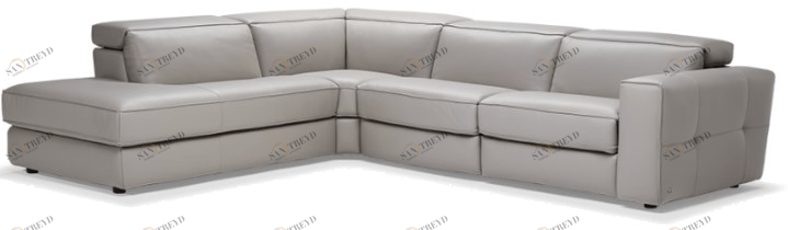 Natuzzi Угловой диван в коже sun-id-1458849