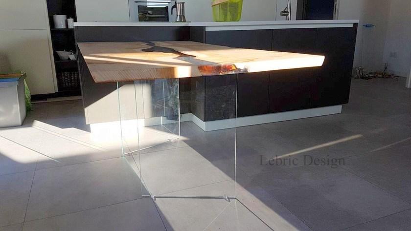 ANTICO TRENTINO Стол из смолы и кедра Lebrìc design - legno e resina sun-id-1371038 - Вид №3