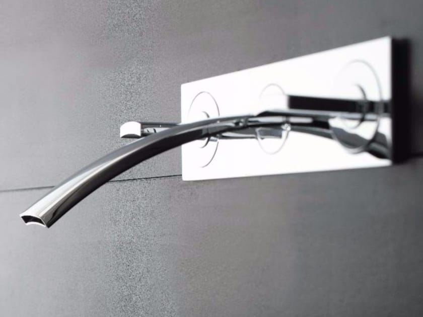 Настенный смеситель для раковины с пластиной Zazzeri ARCH-00094514