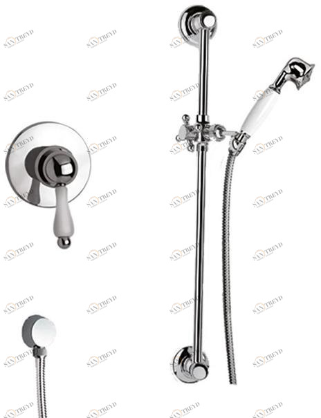 Rubinetteria Giulini Смеситель для душа / скользящая штанга Harmony - harmony crystal 9515ws