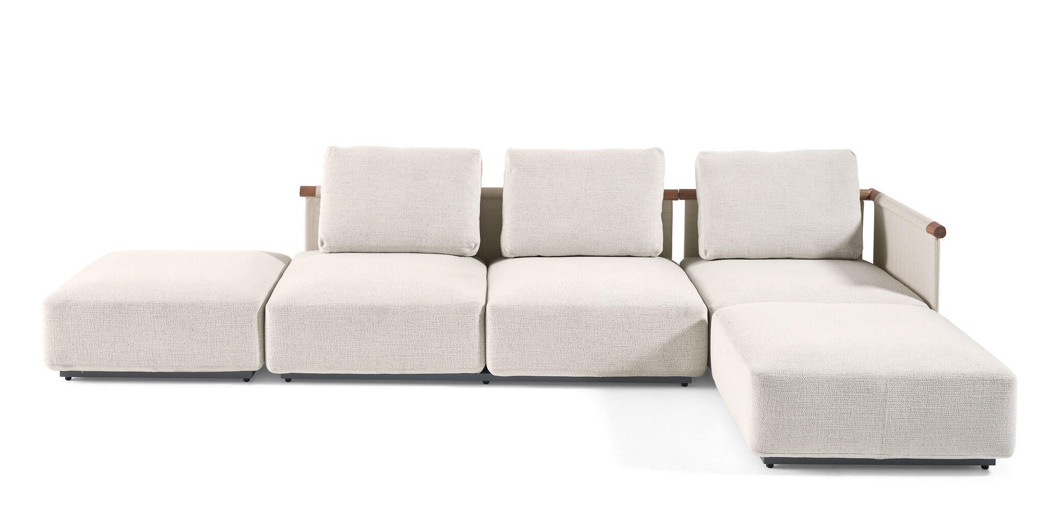 Тканевый модульный садовый диван Gervasoni Gervasoni Outdoor ARCH-00115583 - Вид №17