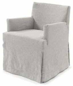 Frigerio Salotti Съемный стул с подлокотниками