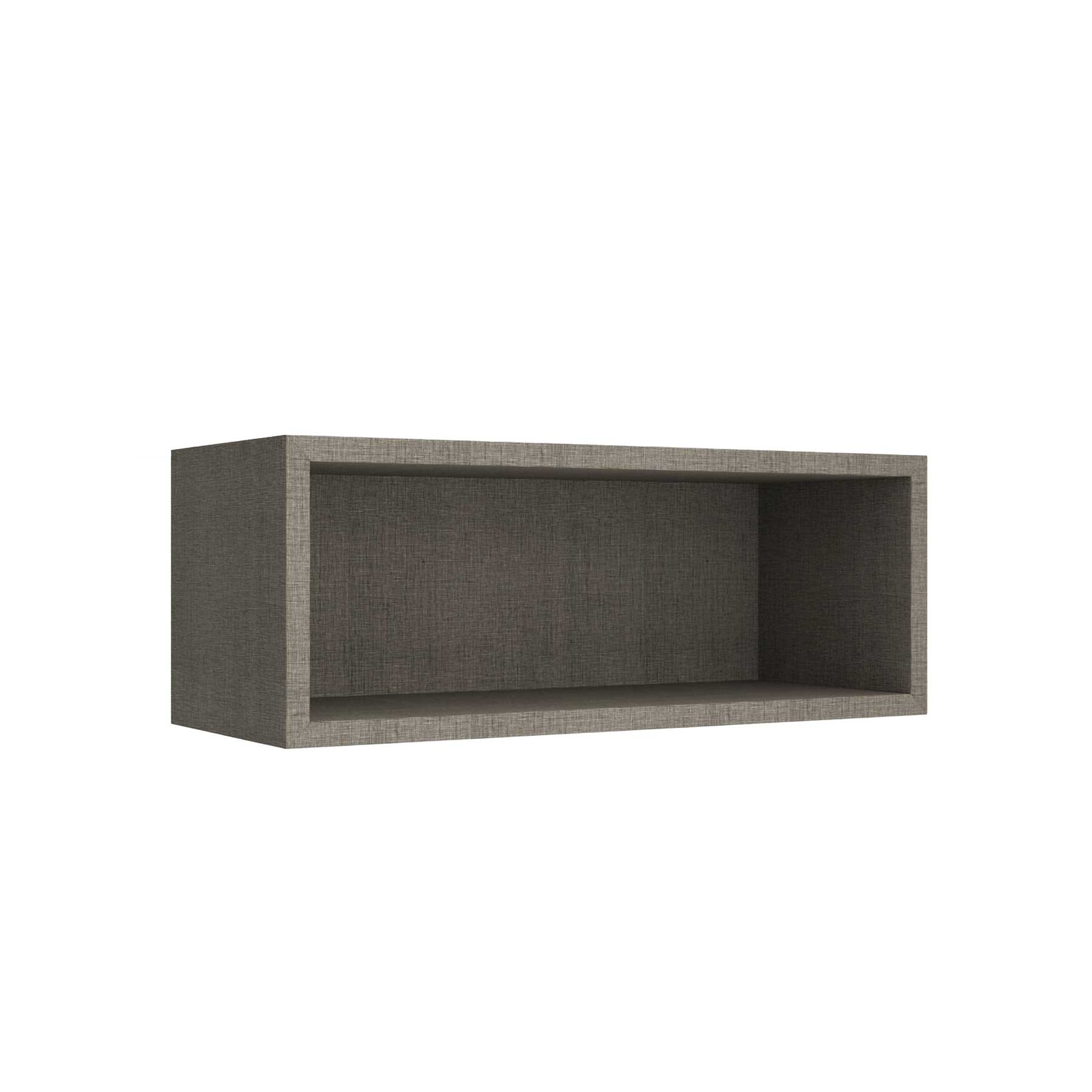 23658 SALGAR Модуль АЛЬЯНС 400 горизонтальный вертикальный 1 полка TAUPE-TX 400 x 150 x 162 мм Серо-коричневый 