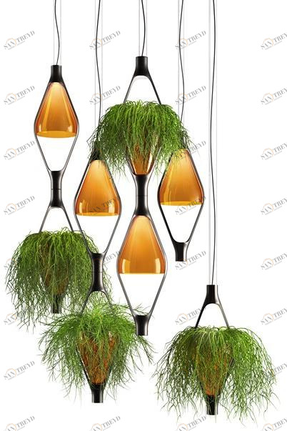 KUNDALINI Подвесной светильник из стекла sun-id-1375241