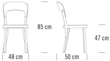 Thonet Деревянный стул 107 sun-id-1458294 - Вид №4