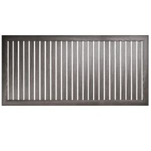 ЛАЙТ Реечный экран для радиатора МДФ 120×60 см в цвете анкор 88909914