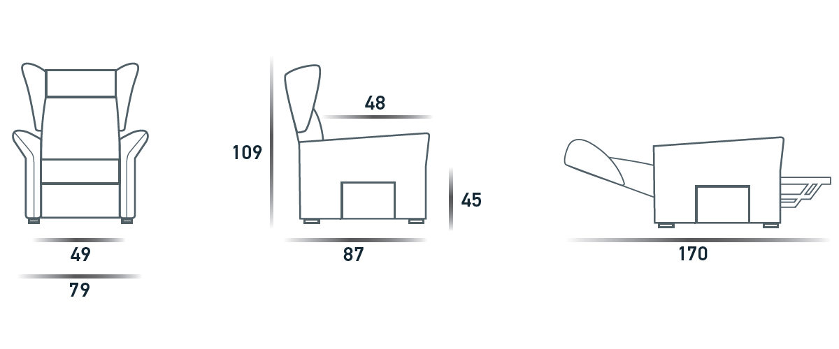 Кресло-Подъемник Lift-Relax 2 Motori  Spaziorelaxitalia  Leo Leo Lift-Relax 2 Motori  - Вид №4