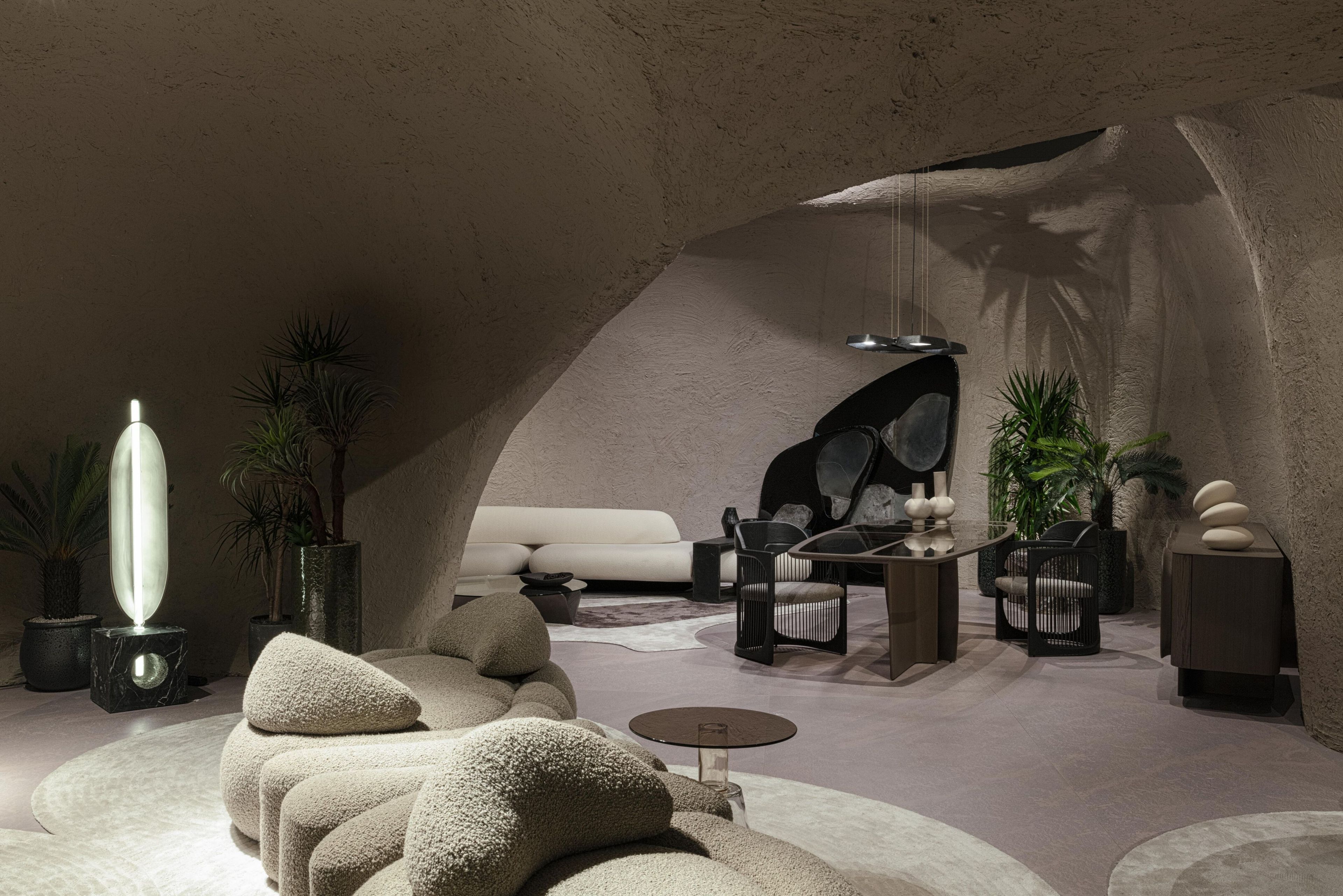 Прямоугольный стол из дерева и стекла Enne Vision ARCH-00071022 - Вид №8