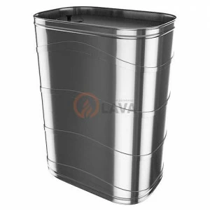 Бак навесной LAVA 80 л. (0,5 мм AISI 439) вертикальный