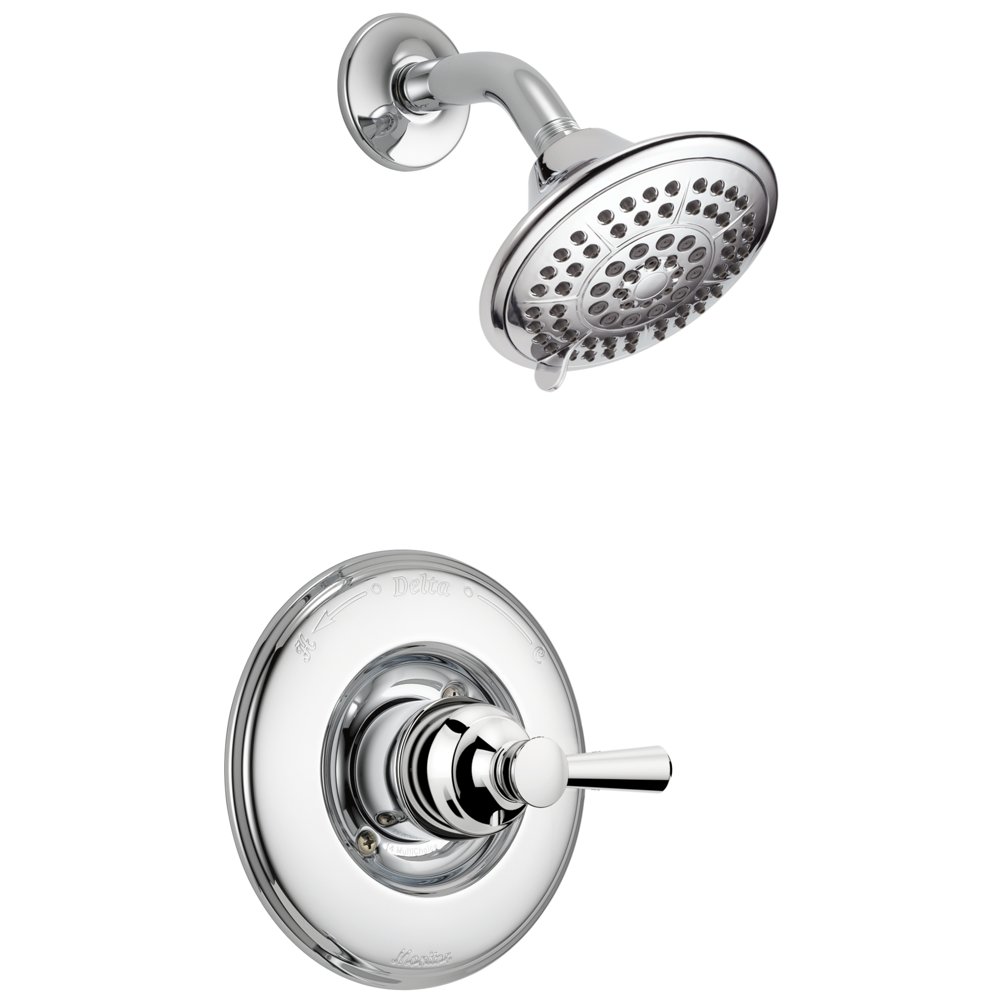 T14293 Традиционная облицовка для душа Monitor® серии 14 Delta Faucet Linden Хром 