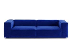 3-местный бархатный диван