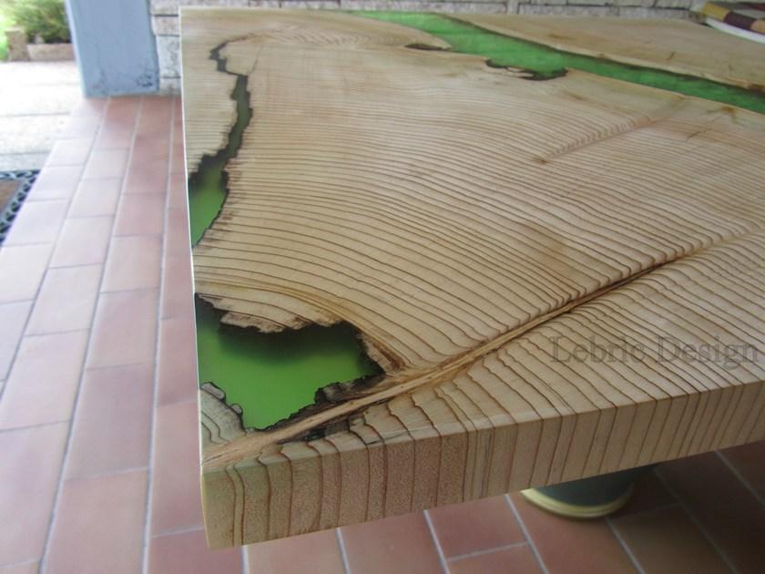 ANTICO TRENTINO Стол Lebrìc design - legno e resina sun-id-1418654 - Вид №4