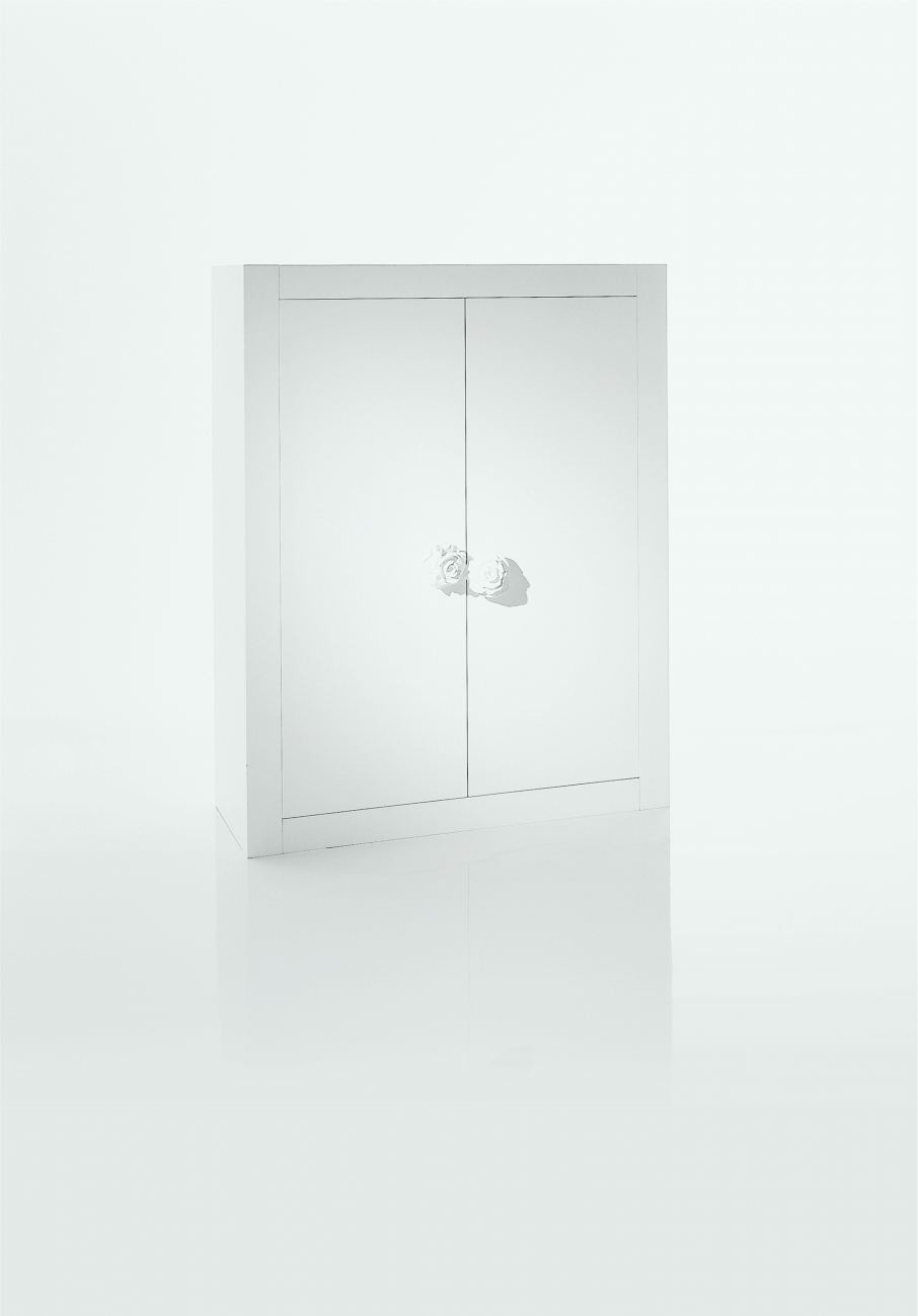 Шкаф двухдверный белый Nemui MINIME  010109 Белый  - Вид №1