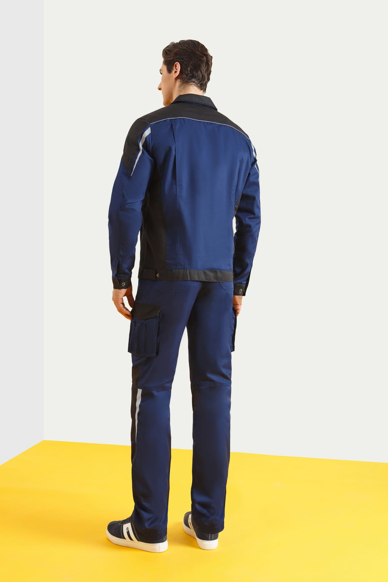 70049 Костюм  NEW темно-синий с черным STATUS  Летняя спецодежда  размер 60-62/182-188  - Вид №9