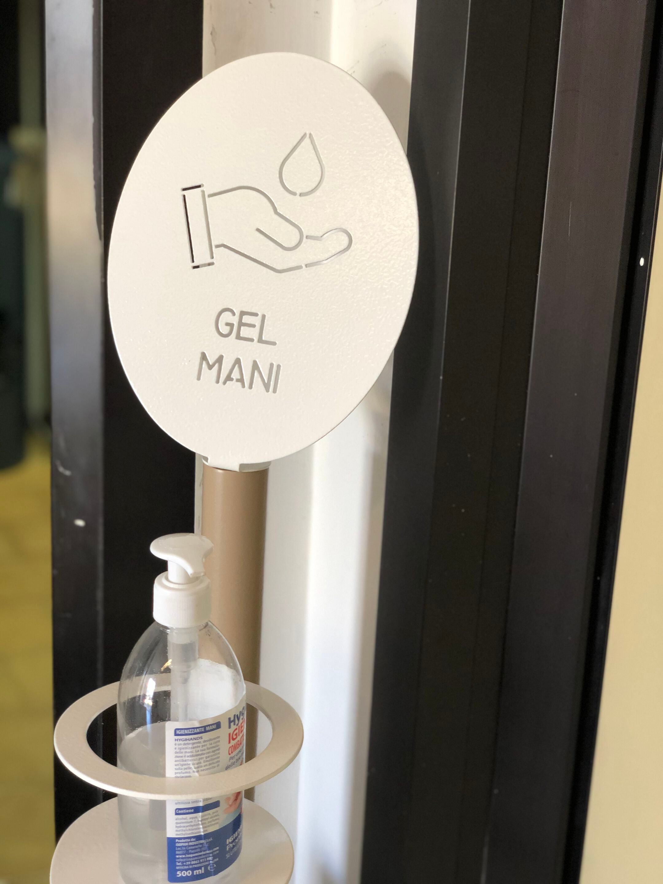 Металлический дезинфицирующий дозатор геля CITYSì SANISTAND LINDO ARCH-00096362 - Вид №5