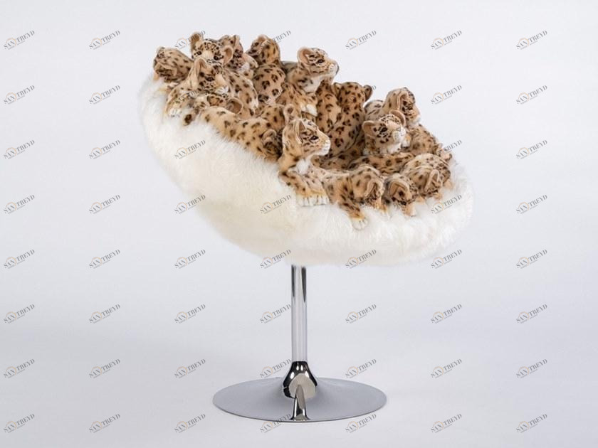 APCOLLECTION Кресло обитое полиэстером sun-id-1451347