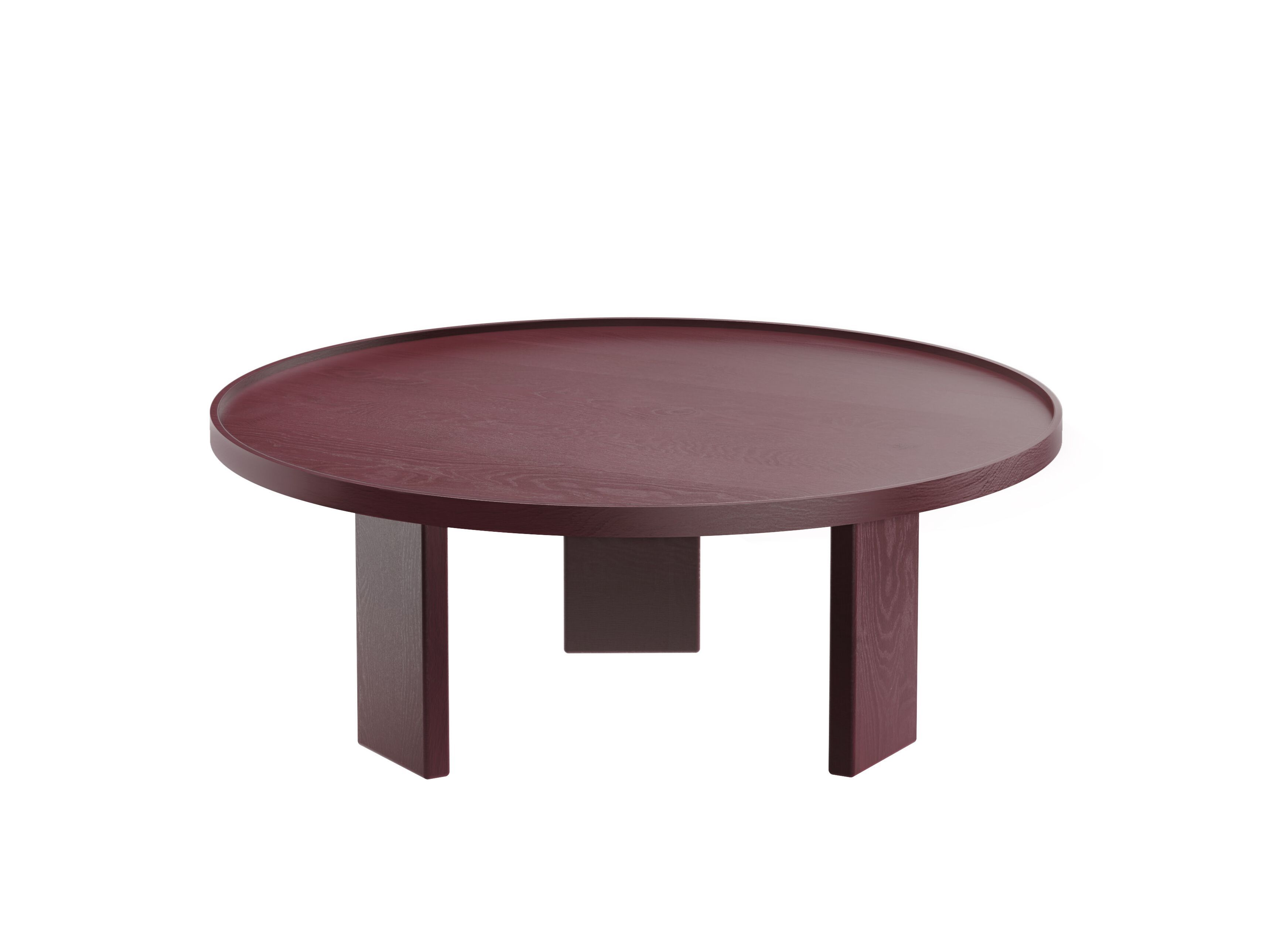 Круглый деревянный журнальный столик Noah Living Piet ARCH-00071003 - Вид №4