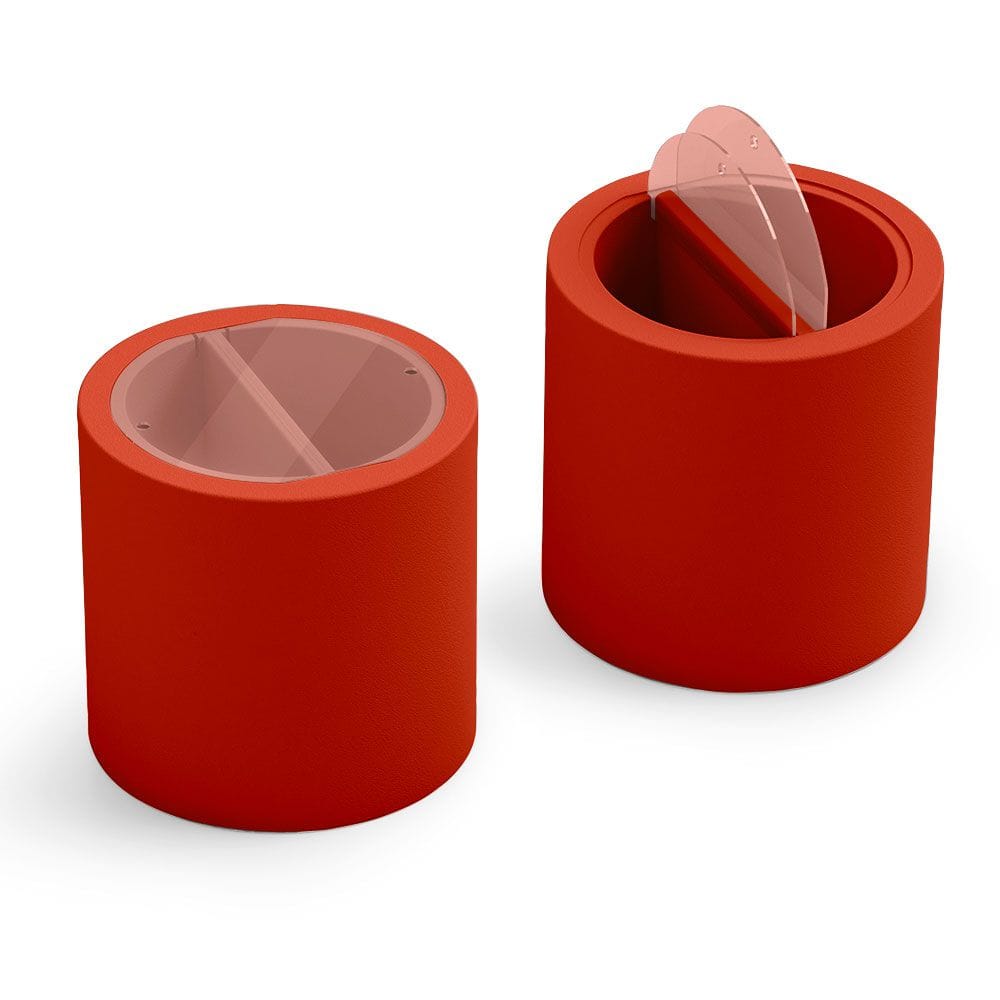 Полиэтиленовый садовый журнальный столик с держателем льда Lyxo Design блок ARCH-00084107 - Вид №2