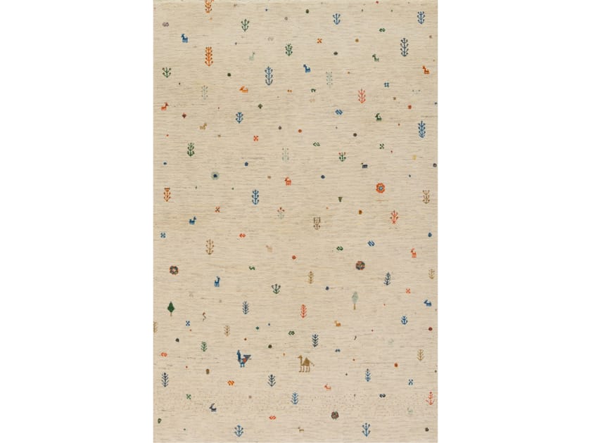 Прямоугольный шерстяной ковер на заказ Zollanvari Бродячие звери - Флора и фауна Габбе ARCH-00073187