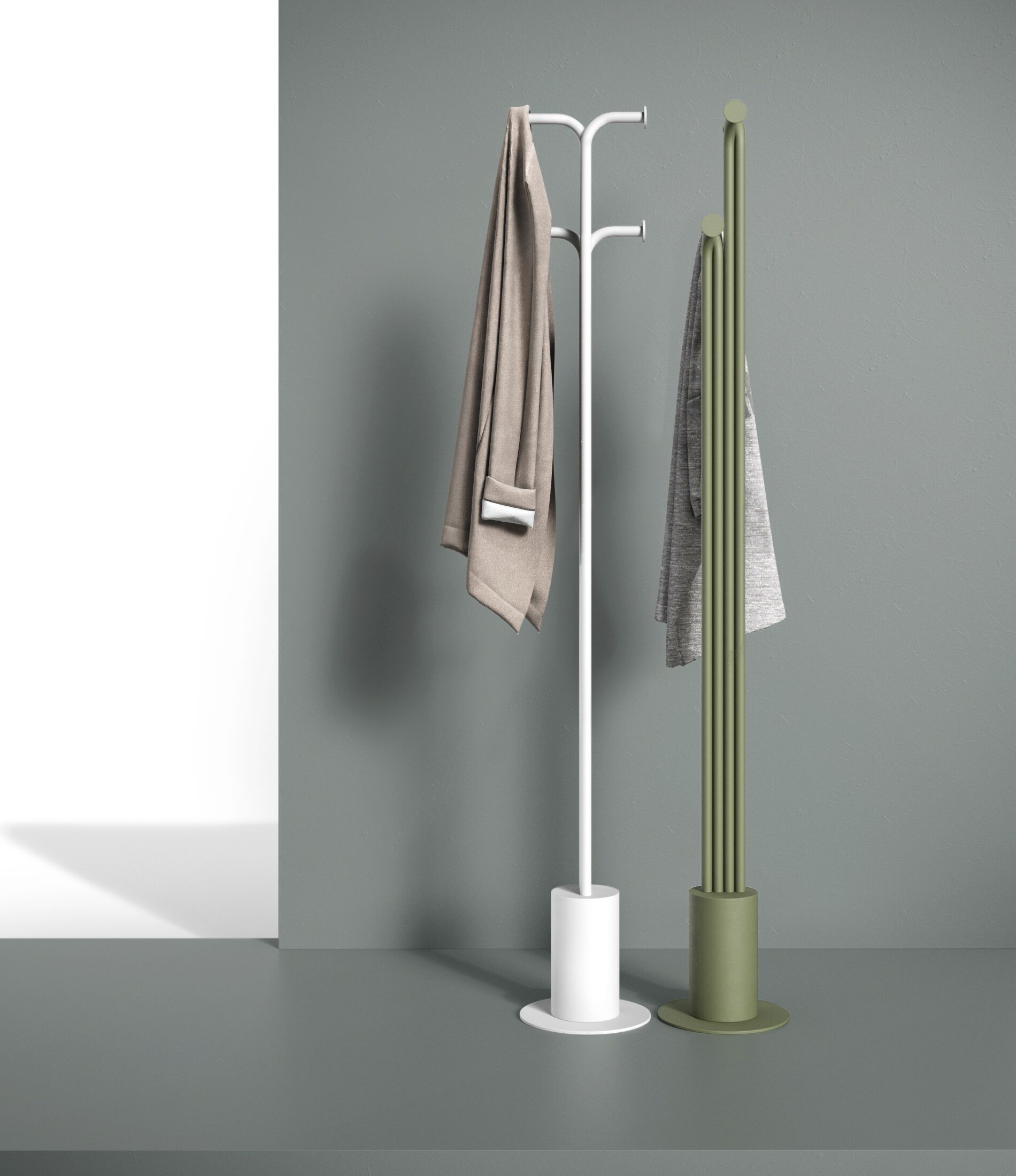 Алюминиевая напольная вешалка с порошковым покрытием Joyf TUbe ARCH-00010589 - Вид №1