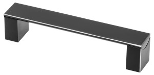 90824283 Ручка мебельная алюминиевая ARES 128 черный STLM-0398873 GTV