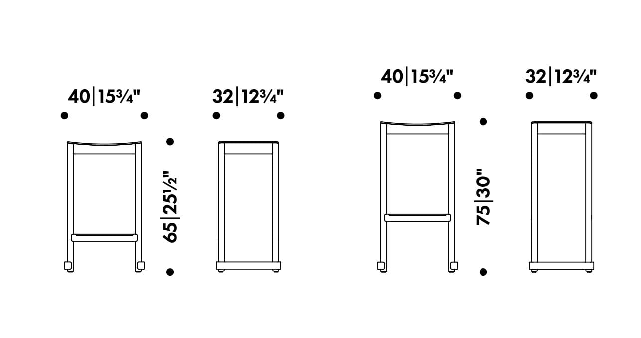 Деревянный табурет Artek ателье ARCH-00067478 - Вид №12