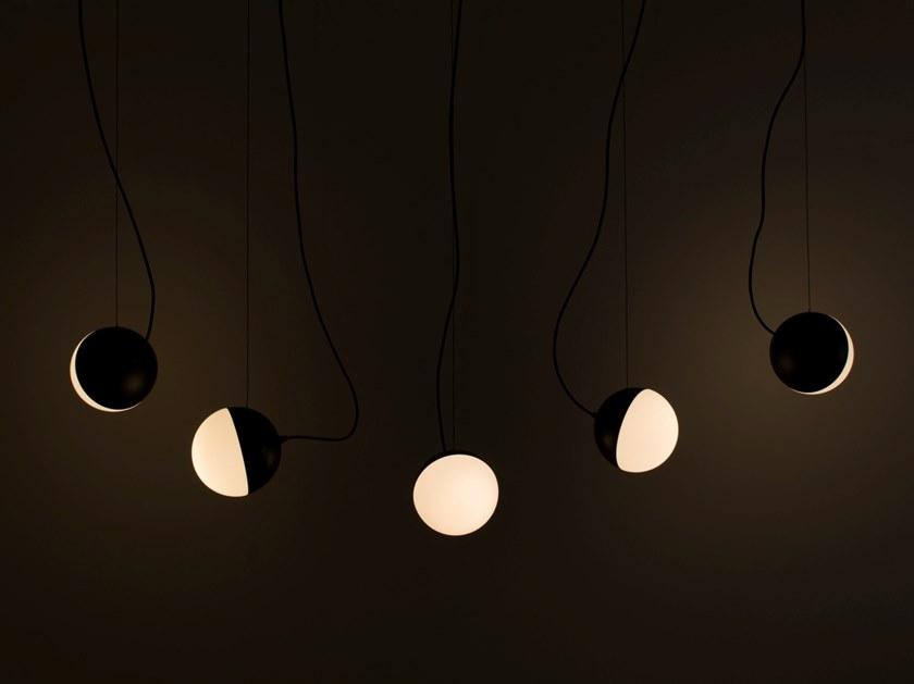 Milan Iluminacion Подвесной светильник из стали с прямым светом в современном стиле Half sun-id-1432559 - Вид №1