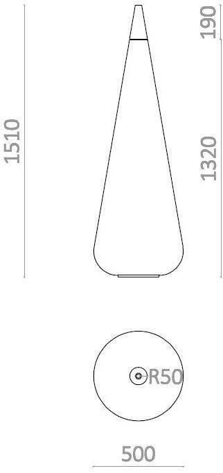 Staygreen Ваза из крафт-бумаги Jarres sun-id-1385368 - Вид №5