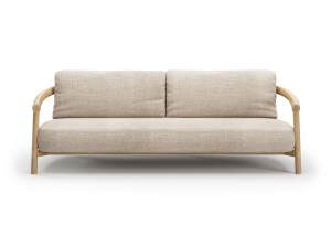 3-местный тканевый садовый диван