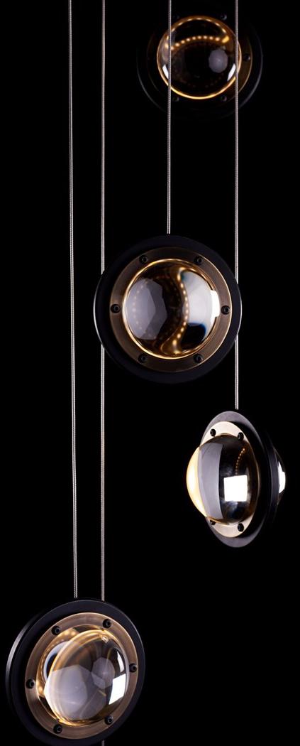 Karice Lighting Светодиодный подвесной светильник из латуни Da vinci sun-id-1467510 - Вид №9