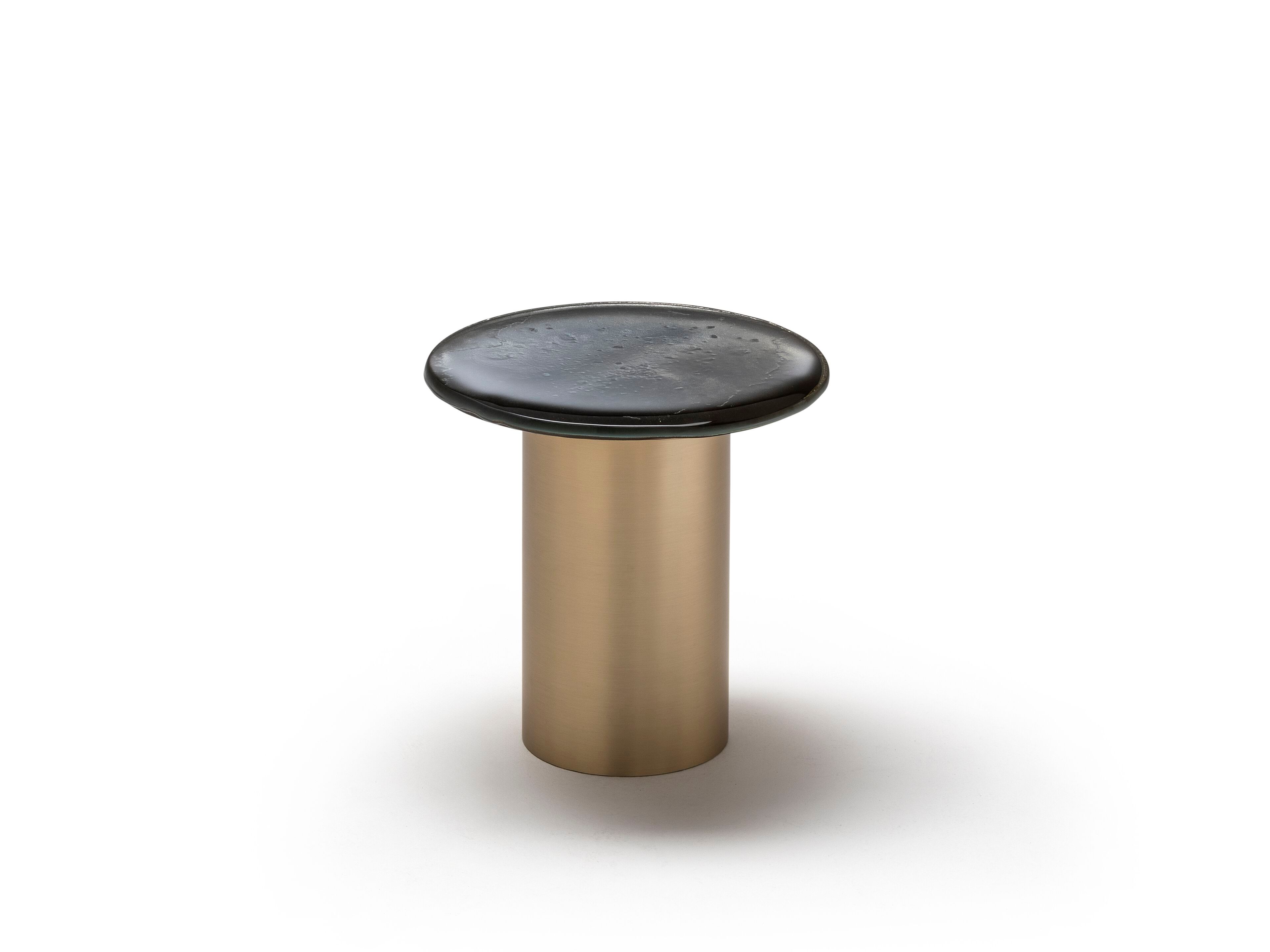 Стеклянный круглый журнальный столик ARTE VENEZIANA Melt ARCH-00059631 - Вид №1