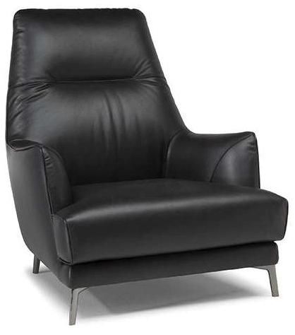 Natuzzi Кожаное кресло с подлокотниками с высокой спинкой sun-id-1474945 - Вид №1