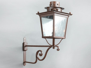 Открытый железный настенный светильник