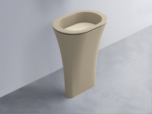 AMLA65-AV+AMPILO-LN+AMCOLO-AV Раковина Amedeo Ovale отдельностоящая cielo Enjoy + Amedeo