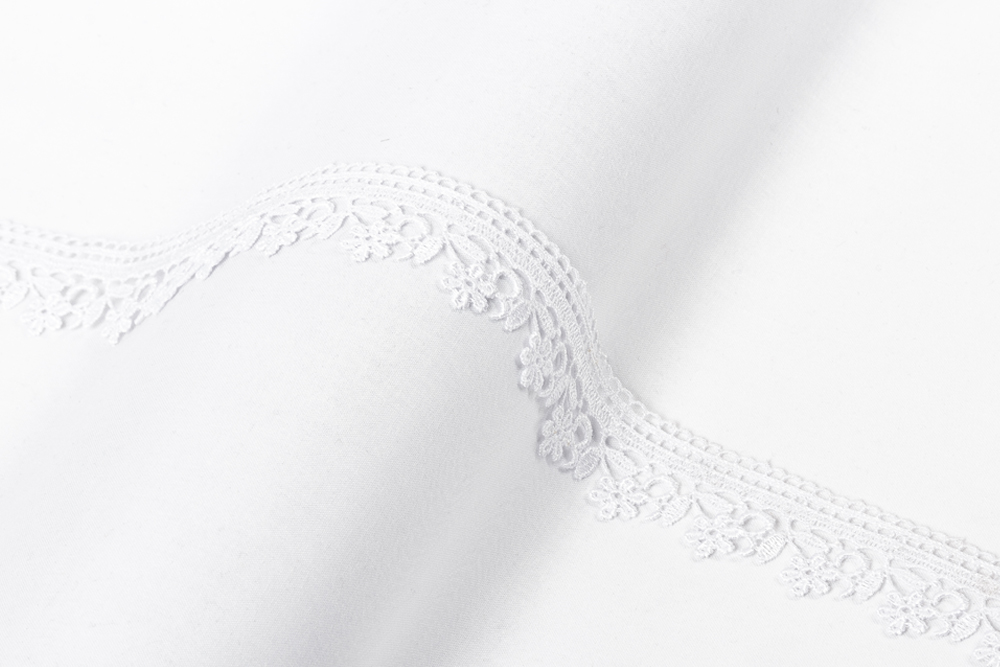 3210 Гипюр 35 мм в пакете Турция белый Gamma 