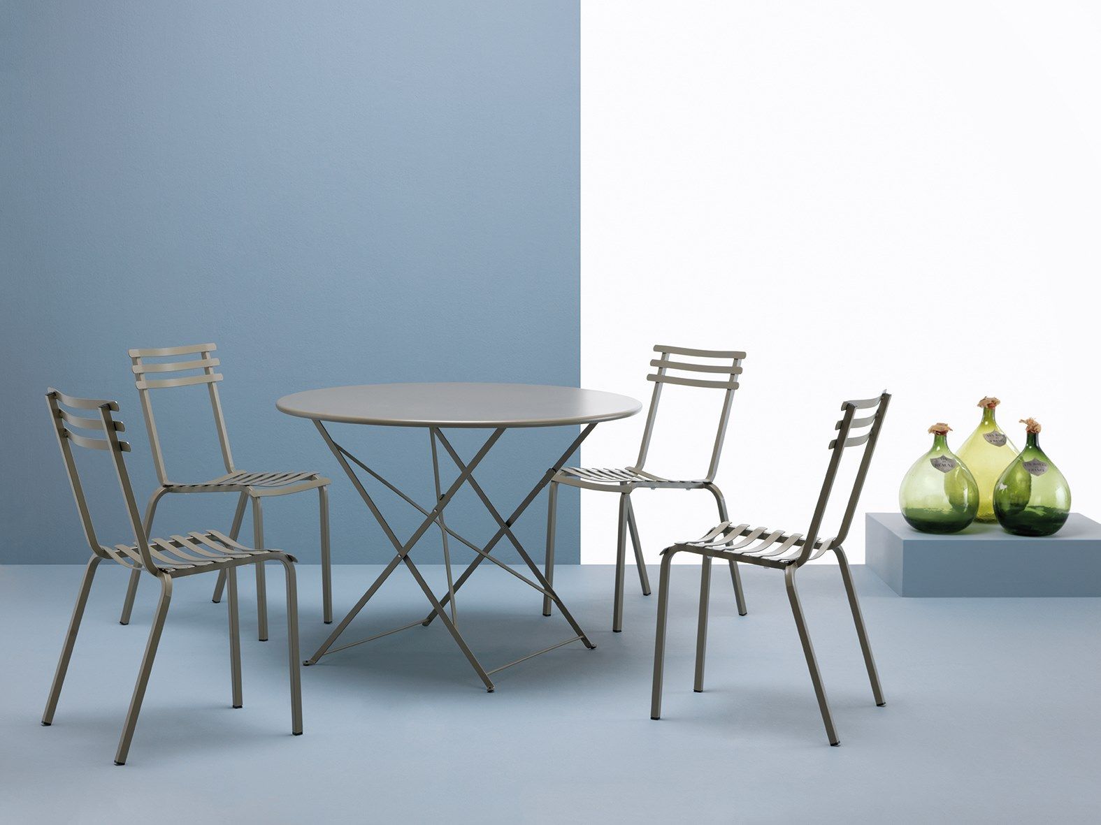 Железный штабелируемый садовый стул Ethimo ARCH-00101647 - Вид №17