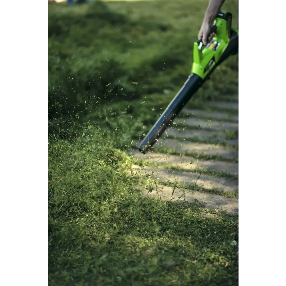 Воздуходувка аккумуляторная Greenworks 2400807 40 В АКБ и ЗУ не в комплекте STLM-2156144 - Вид №4