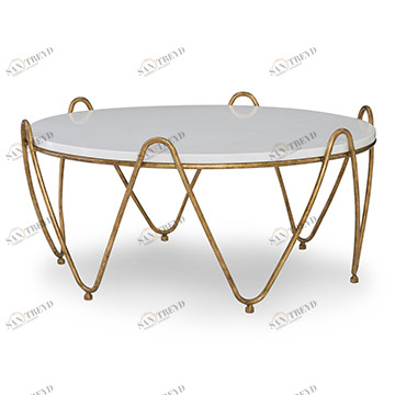 Коктейльные столы 09152-920-001 Rippled Regency Cocktail Table Ambella 