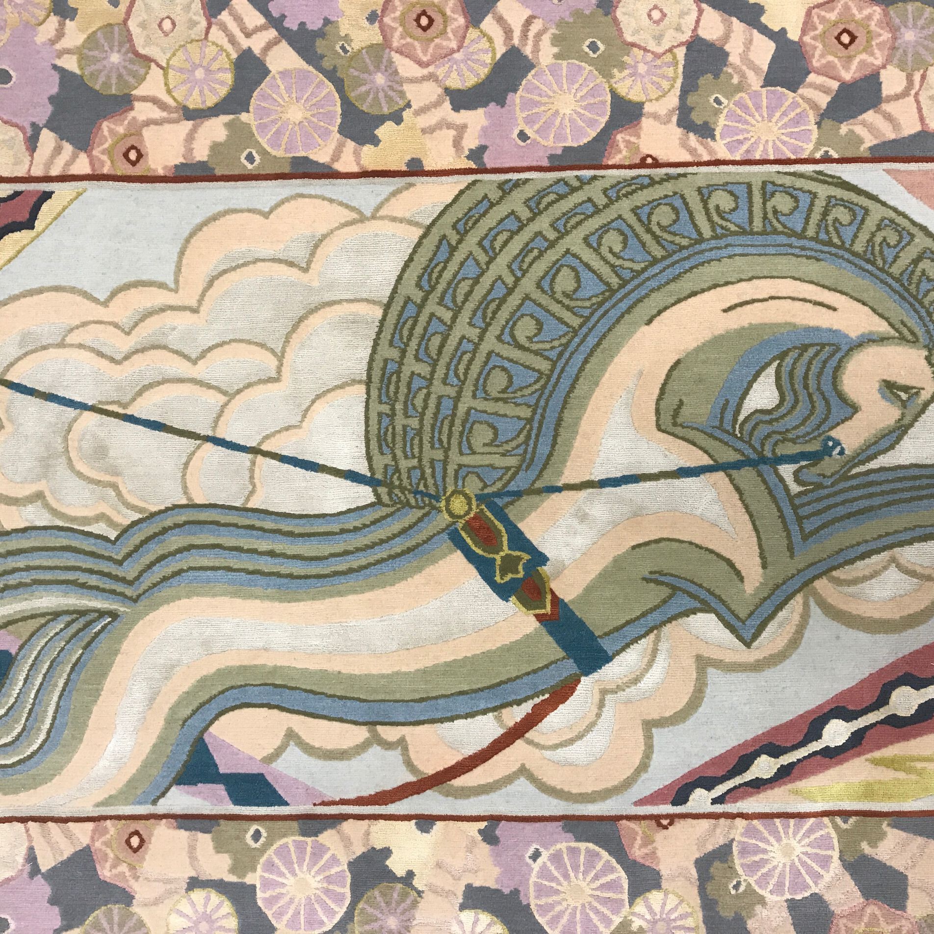 Шелковый прямоугольный ковер ручной работы Tapis Rouge Archive ARCH-00056849 - Вид №1