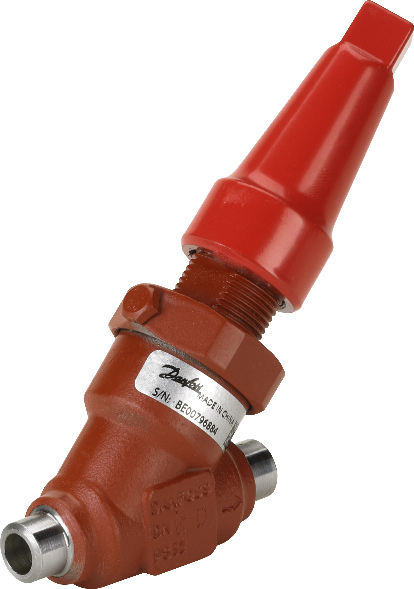 Danfoss SVA-S — запорные клапаны со стандартным штоком SVA-S 100 A STR CAP Запорный клапан 148B6031  - Вид №4