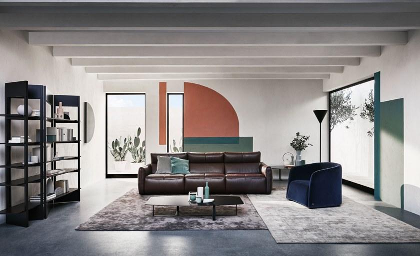 Natuzzi Кожаный диван Recliner Galaxy sun-id-1457227 - Вид №4