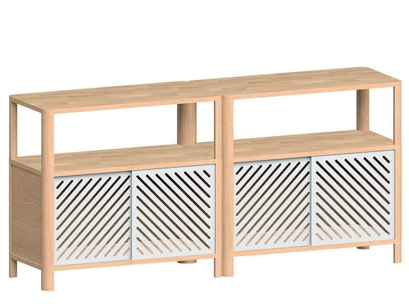 Шкаф из массива дерева с раздвижными дверями Woodendot Cloe ARCH-00137533 - Вид №5