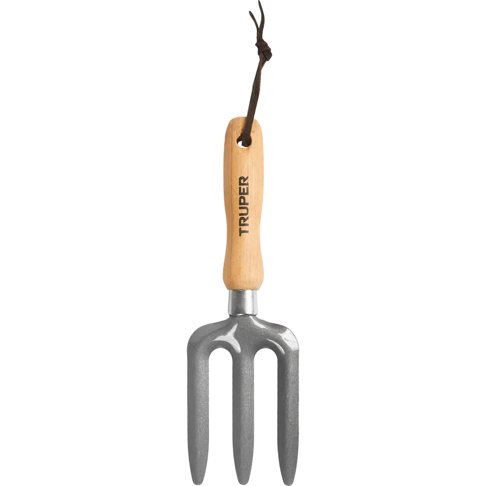 Посадочная вилка Truper с деревянным черенком для бережной пересадки растений 86170258 STLM-0962410 - Вид №1