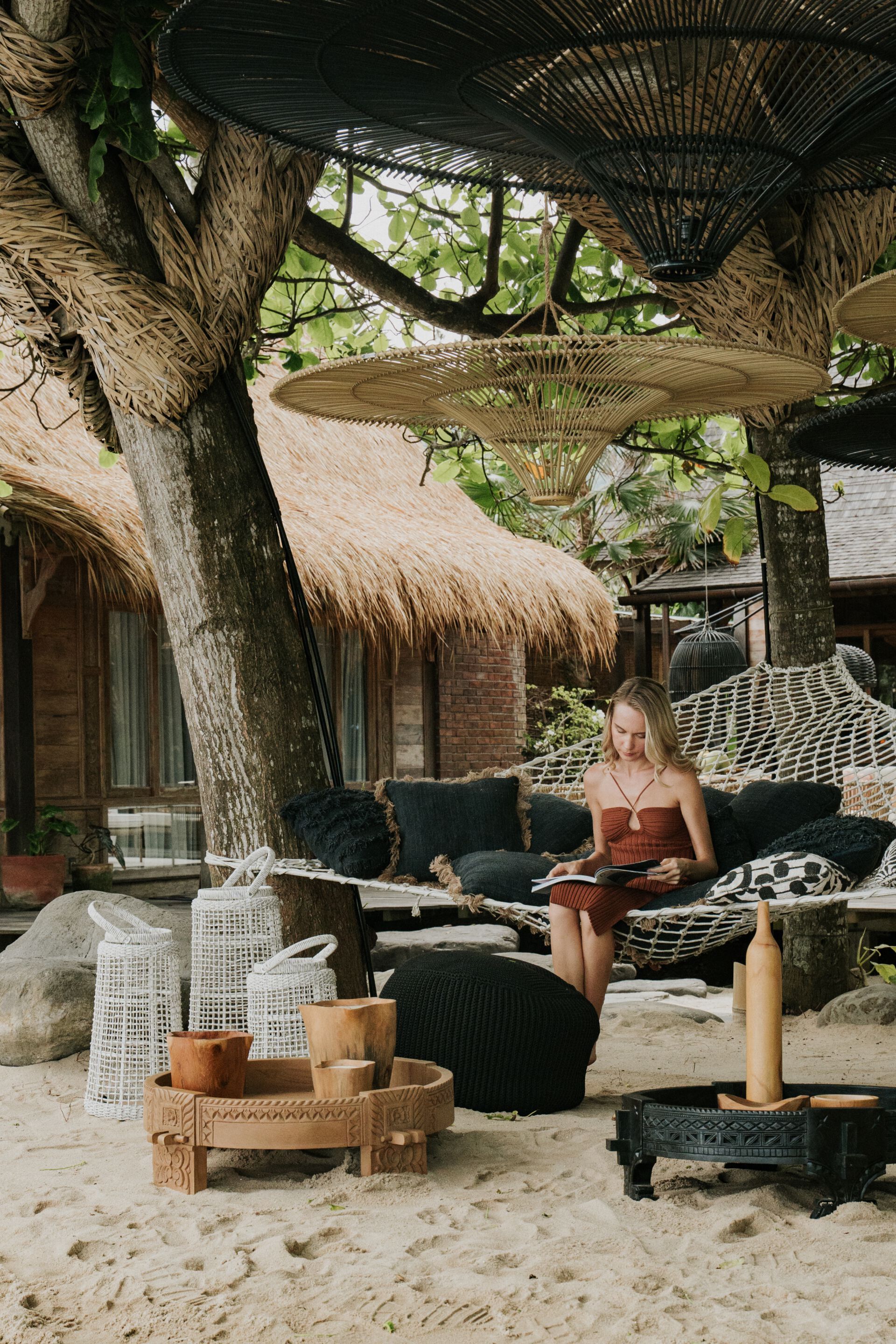 Круглая веревка сад пуфик cbdesign Виареджо ARCH-00074737 - Вид №4