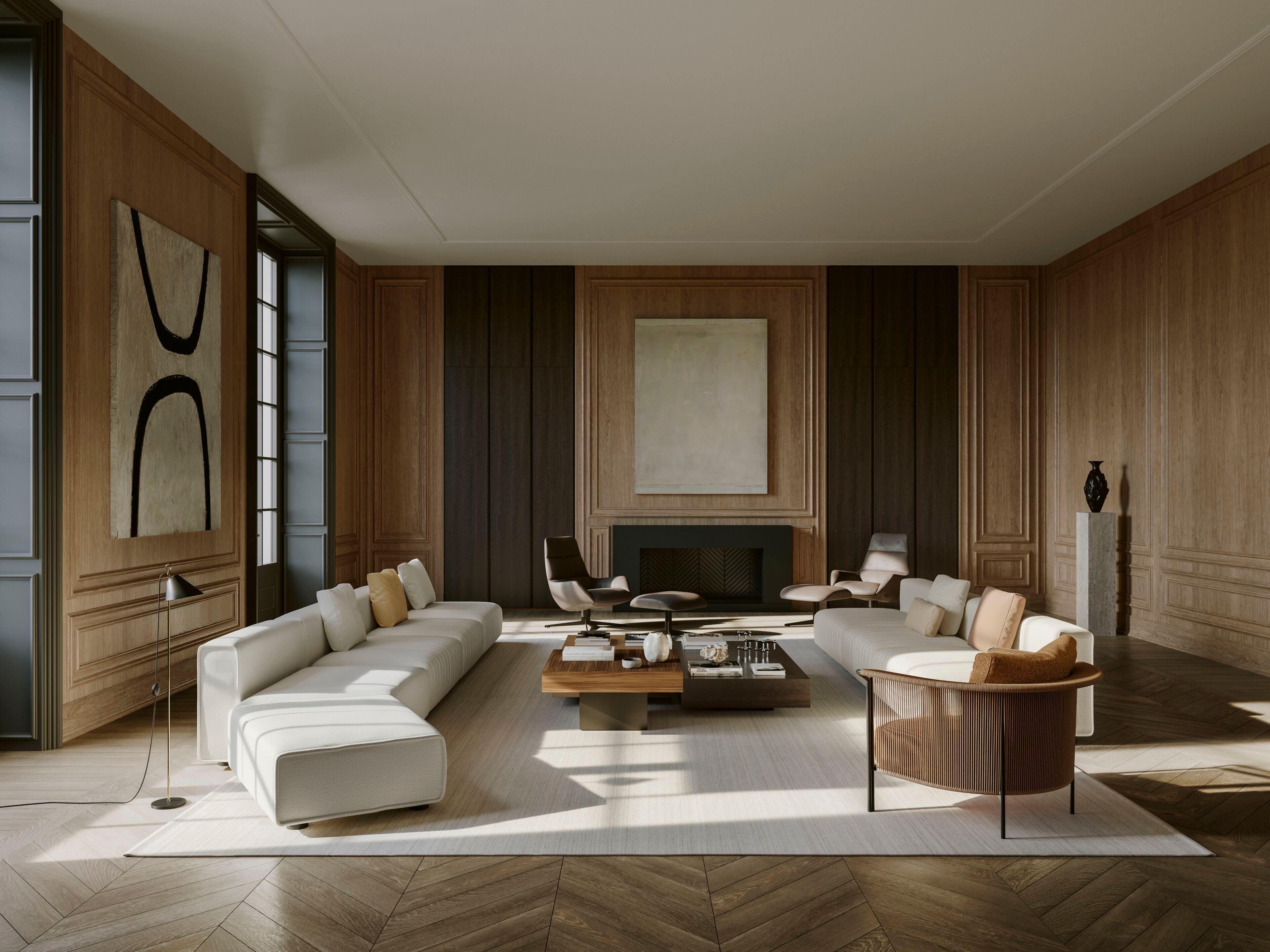 Модульный тканевый диван Lema NIVEAUX ARCH-00043141 - Вид №7